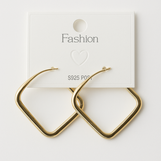 Bold Curve Earings